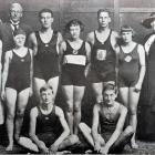 Kiwi Club (Otago) representatives at the swimming championship tournament. — Otago Witness 12.2.1924