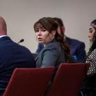 Rust film set armorer Hannah Gutierrez-Reed during her trial in Santa Fe, New Mexico. Photo:...