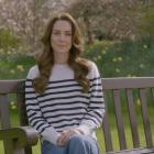 Britain's Catherine, Princess of Wales, appears in this still image from a handout video  in...