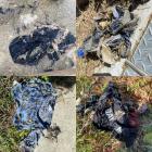 Some examples of the children's underwear which has blocked wastewater pipes in Alexandra,...