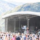 Queenstown band Mojo perform at Ripe — The Wānaka Wine and Food Festival in Glendhu Bay on...