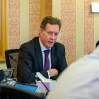 Waitaki District Council chief executive Alex Parmley at the annual plan meeting on Tuesday....
