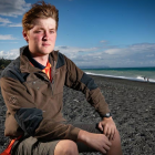 Arnie Cave has survived to tell the tale after his kayak sank off the coast near Napier. Photo /...