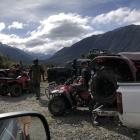 A group of quad bike riders has caused extensive damage to a popular walking track in Arthur’s...