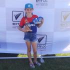 Isla Reid, 7, was crowned New Zealand UCI 8 girls champion at the BMX NZ nationals in Havelock...