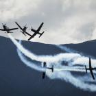 No. 14 Squadron aerobatic display team, the Black Falcons will be the Royal New Zealand Air Force...