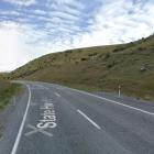 The road is closed on State Highway 8 near Lake Pukaki. Image: Google Maps