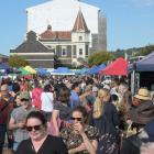 Dunedin has one of the most popular farmers’ markets in the country. Photo: Linda Robertson