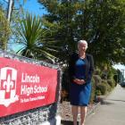 Lincoln High School principal Kathy Paterson will depart at the end of term two. PHOTO: DANIEL ALVEY