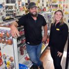 Josh Hohneck and his partner Sam Dolan are the new owners of Hammer Hardware in Waikouaiti. PHOTO...