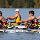 John McGlashan and Wakatipu face off to qualify for the under 18 A double sculls. PHOTO: SHARRON...
