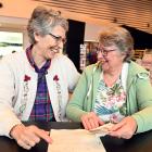 Teresa Davis (nee Andrews), 75 (left), of Nebraska, and Dawn McDonald, 76, of Invercargill, have...