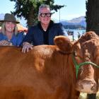 Launching the 2024 Otago Daily Times Rural Champions campaign yesterday are Sir John Kirwan and...