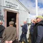 West Otago tourists David Roberts, Peter McPherson, George Redditt, Dave Adams, Diane Bell and...