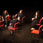 The cast of Sexwise perform in front of an invited audience at Dunedin's Allen Hall Theatre.&nbsp...