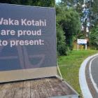 Mystery surrounds a tongue-in-cheek digital billboard placed by a New Plymouth intersection where...