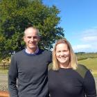 Simon and Camille McAtamney at home on their South Otago farm. PHOTO: SALLY RAE