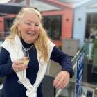 Jane Paterson outside a new local wine bar she co-owns. PHOTO: PHILIP CHANDLER
