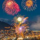 DFS has confirmed it’ll again back Queenstown’s winter fireworks display this July. PHOTO: ARCHIVE