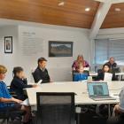 Presenting their speed change submission at the Central Otago District Council speed limit...
