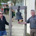 Clinton School 150th Jubilee committee member Colin Corbett (left) and chairman Sean Williams are...