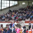 Fans watch an Otago vs Southland NPC clash at the Gore Showgrounds. PHOTO: ODT FILES