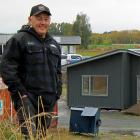 Big River Homes co-directors Mark van Asperen (left) and Adam Turnbull stand outside a 228sqm...