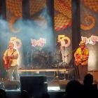 A sell-out crowd listened to 1970s New Zealand iconic band Dragon rock the house at the...