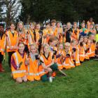Pukerau School pupils, Gore District Council staff and Pukerau Cemetery Support Group trust...