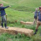 Listening to Land &amp; Water Science earth scientist Clint Rissmann speak about using straw...