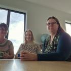 Event organisers (from left) Sarah la Roux, Amy Hughes and Michelle Wood have been busy planning...