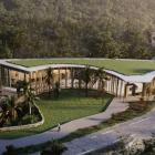 An artist's impression of the still under-construction Experience Centre at Dolomite Point. Image...