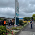 Police at the scene of the shooting in Manukau. File photo. Photo: Mabel Muller