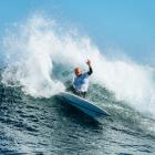 Kelly Slater competing at the Western Australia Margaret River Pro on Monday. Photo: Getty Images  