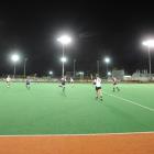 Hockey turf at Logan Park in need of replacing. PHOTO: ODT FILES