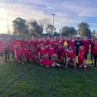 Hornby’s division 1 side, pictured after their previous victory at the end of last season, won...