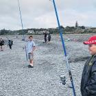 Rod Benders getting set to cast out for a fish during a fishing excursion at Kaikoura. PHOTO:...