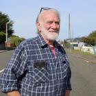 Invercargill resident Brian Middlemiss is pleased an abandoned car has been removed from Ythan St...