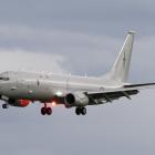 A&nbsp;P-8A Poseidon patrol and&nbsp;reconnaissance aircraft will be flying over the South. Photo...