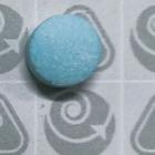 The fake diazepam tablet was blue, circular and had no markings, says DIANZ. Photo: DIANZ