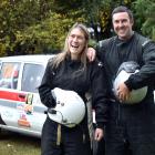 Wife and husband Rachel and Richie Chadwick have teamed up to compete in the Central Machine Hire...