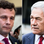 ACT leader David Seymour (left) and NZ First's Winston Peters. Photo: NZ Herald 