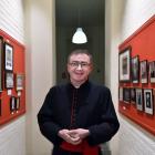 The Very Rev Dr Tony Curtis, dean of St Paul’s Cathedral, stands in the cathedral’s undercroft —...