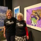 Wild Dunedin Festival co-ordinator Suzanne Middleton (left) and director Jeannie Hayden are...