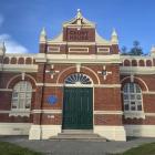 While construction work has finished, there were hopes the pathway around the Temuka Courthouse...