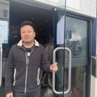 Canjoy Cantonese Cuisine co-owner Ricky Cheng is preparing to open for business at lunchtime...