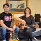 Getting ready to celebrate New Zealand Music Month are local band Double Talk, comprising husband...