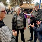 There was strong support for the 'Save our Playground' petition at the New Brighton market in the...