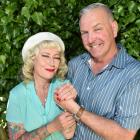 Lee Russell, 61, proposed to Rolien Ham-Geliefde, 54, while they were dressed in full military...