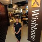 Wishbone manager Rebecca Hannigan at the newly opened Dunedin store. Photo by Craig Baxter